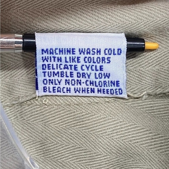 Vtg Logo 7 Packers Shirt Men M LS Button Down Khaki Beige Game Day Green Bay Y2K - Picture 13 of 16